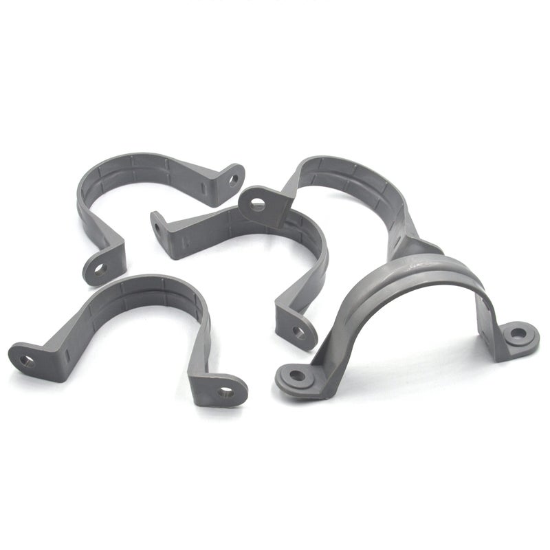 ISPINNER 6 قطع من أشرطة أنابيب PVC مقاس 1-1/2 بوصة من ISPINNER، حزام قناة بلاستيكي بفتحتين لأنابيب PVC والقنوات والكابلات، مدرج في قائمة UL - Image 3